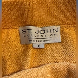 Vintage St. John collection high waisted wool pencil skirt